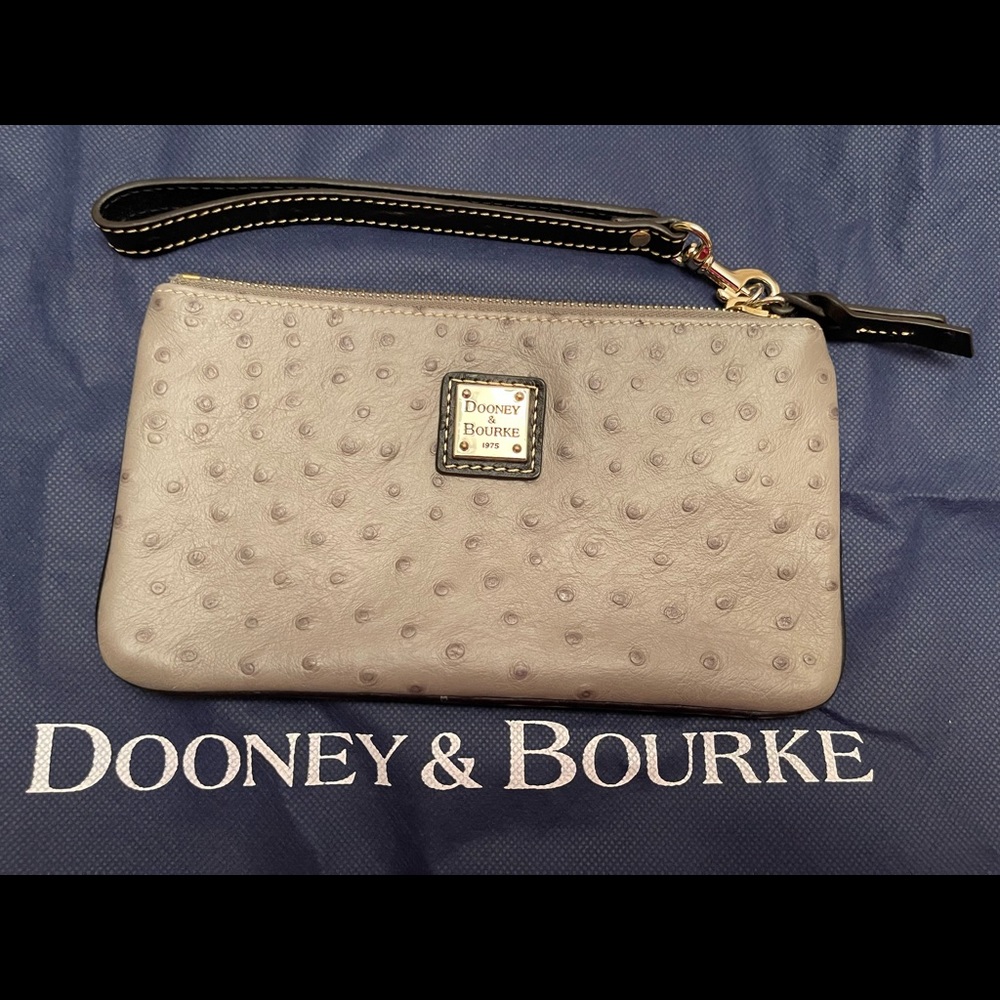 Dooney & Bourke Ostrich Wristlet